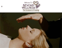 Tablet Screenshot of beyondwellness.com